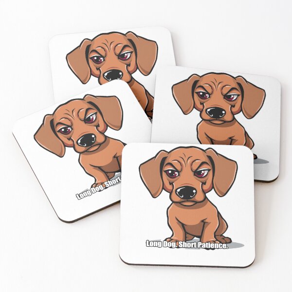 Item preview, Dachshund - Long Dog Short Patience - Funny Dachshund Gift designed and sold by pawdrops.
