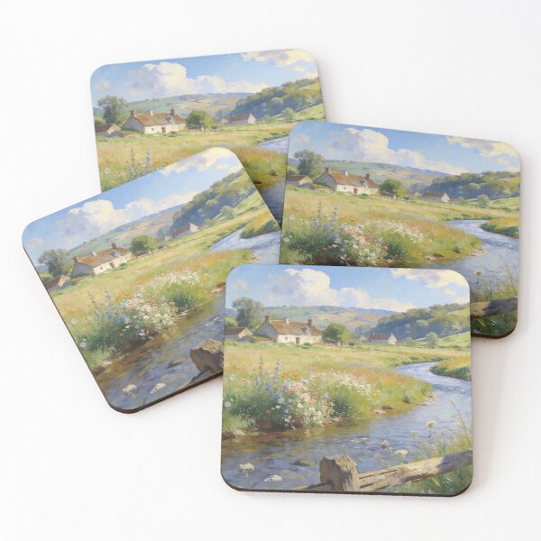 Item preview, Summer Meadow Beside the Gentle Stream designed and sold by BlareBlare.