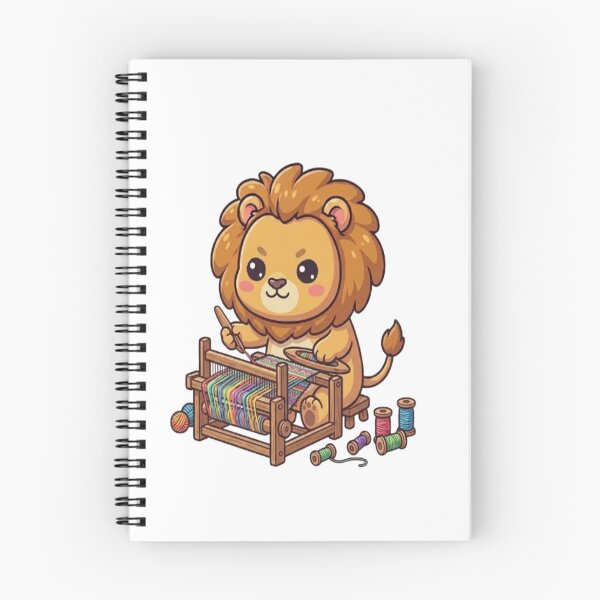 Item preview, Cute Lion Weaving Colorful Loom designed and sold by Ella_Sketch.