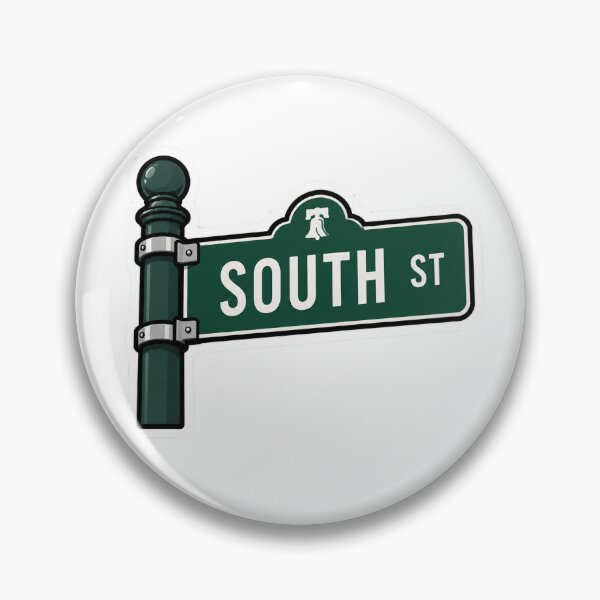 Item preview, south street sign designed and sold by KJ Juliet.