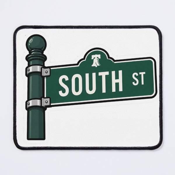 Item preview, south street sign designed and sold by KJ Juliet.