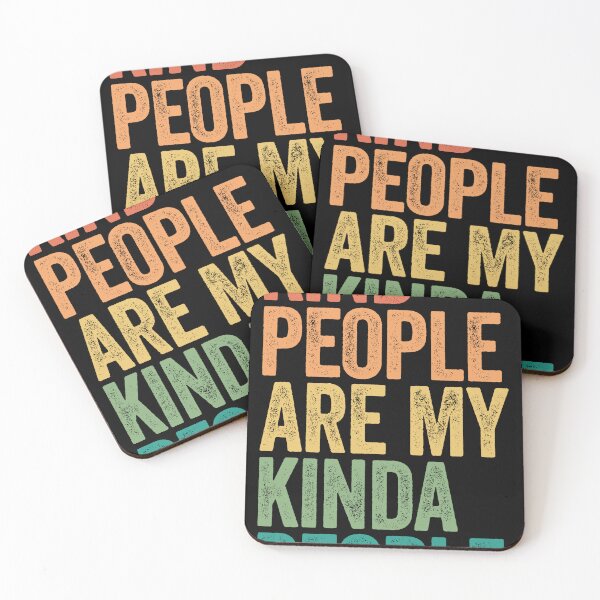 Item preview, Kind People Are My Kinda People Kindness Empathy Positive Human designed and sold by SkeletonsDanger.