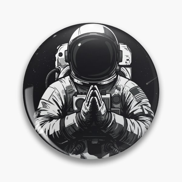 Item preview, Cosmic Horror Astronaut Praying designed and sold by BHP Studio.