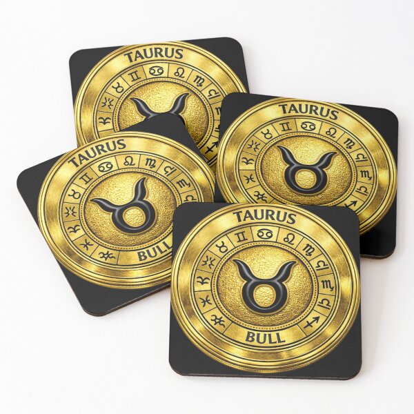 Item preview, Taurus Zodiac Symbol –Gold Disc designed and sold by Warrior’s Path.