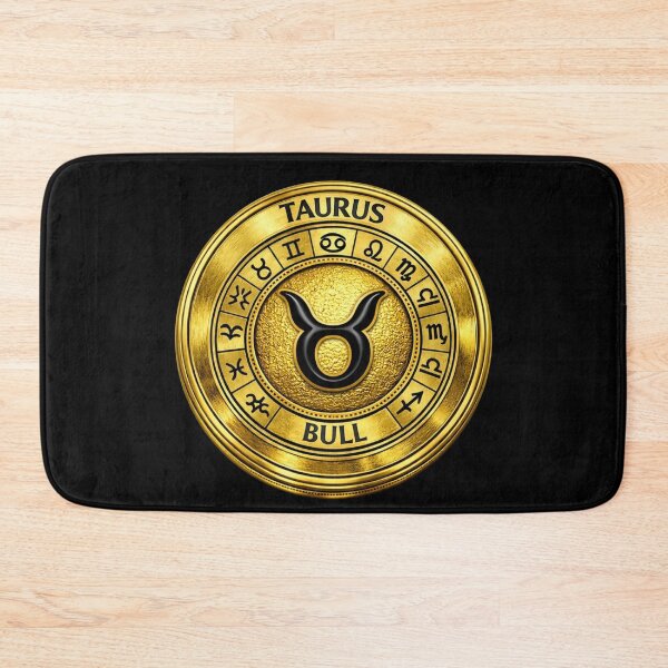 Item preview, Taurus Zodiac Symbol –Gold Disc designed and sold by Synthos1978.