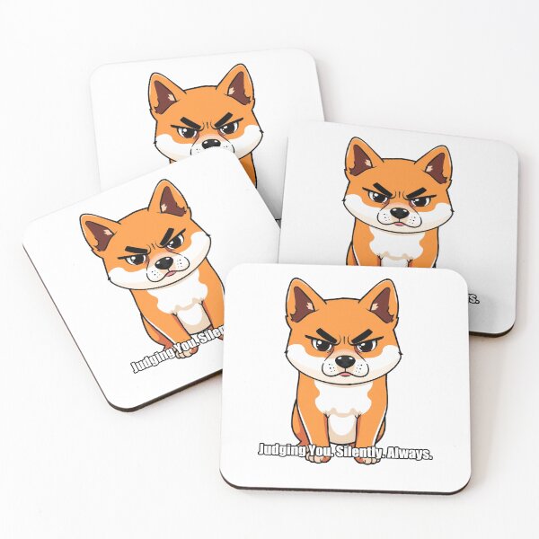 Item preview, Shiba Inu - Judging You Silently - Funny Shiba Inu Gift designed and sold by pawdrops.