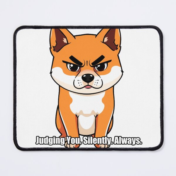 Item preview, Shiba Inu - Judging You Silently - Funny Shiba Inu Gift designed and sold by pawdrops.