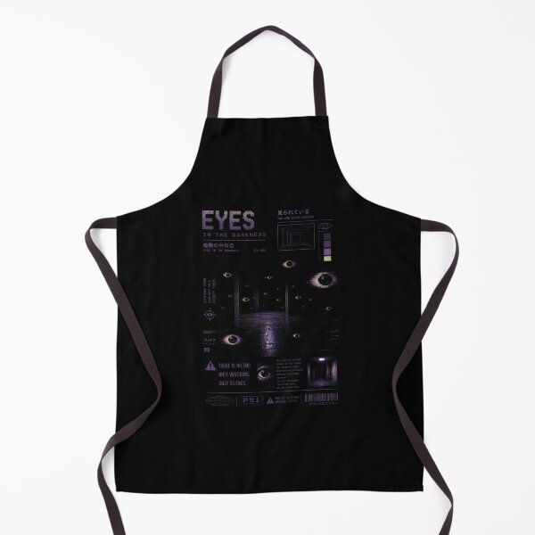 Item preview, Eyes in the Darkness – PS1 Aesthetic | Weirdcore Analog Horror Wall Art designed and sold by Open25Hours.
