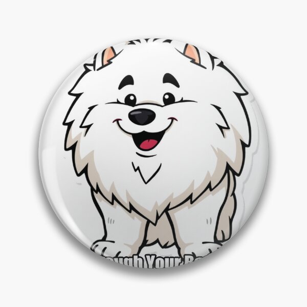 Item preview, Samoyed - Smiling Through Bad Decisions - Funny Samoyed Gift designed and sold by pawdrops.
