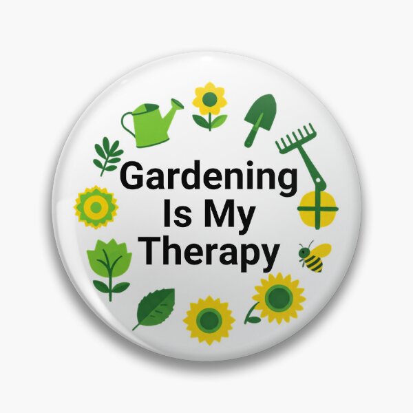 Item preview, Gardening Is My Therapy  Funny Gardening designed and sold by AleksandraJac05.