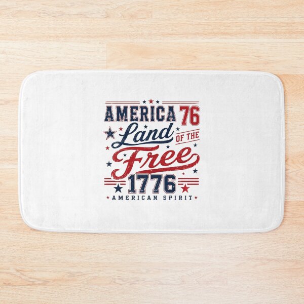 Item preview, America Land of the Free 1776 Vintage Patriotic Fourth of July designed and sold by AveniaOficial.