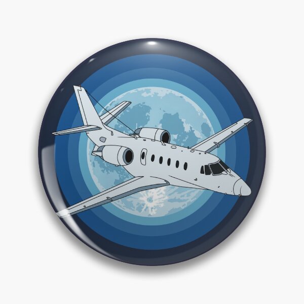 Item preview, Cessna Citation Jet Flying at Night Aviation Design designed and sold by skye-studio.