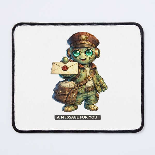 Item preview, Robot Mail Delivery designed and sold by Yomere.