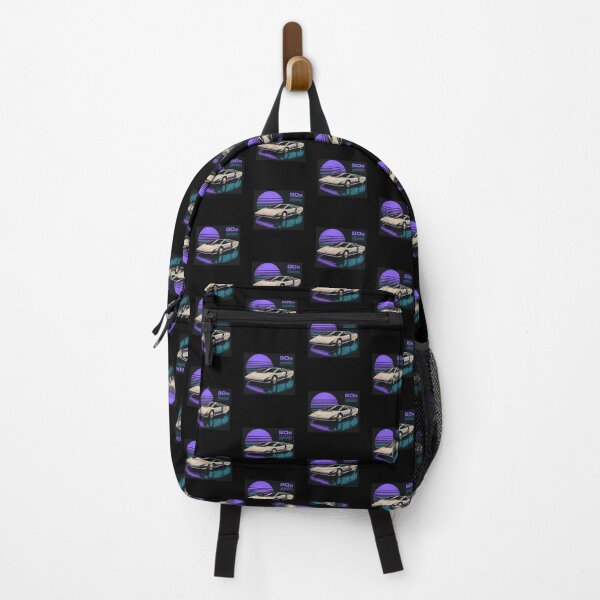 Item preview, 80s Retro Futuristic Concept Car Neon Synthwave Design designed and sold by TEEJAMBOREE.