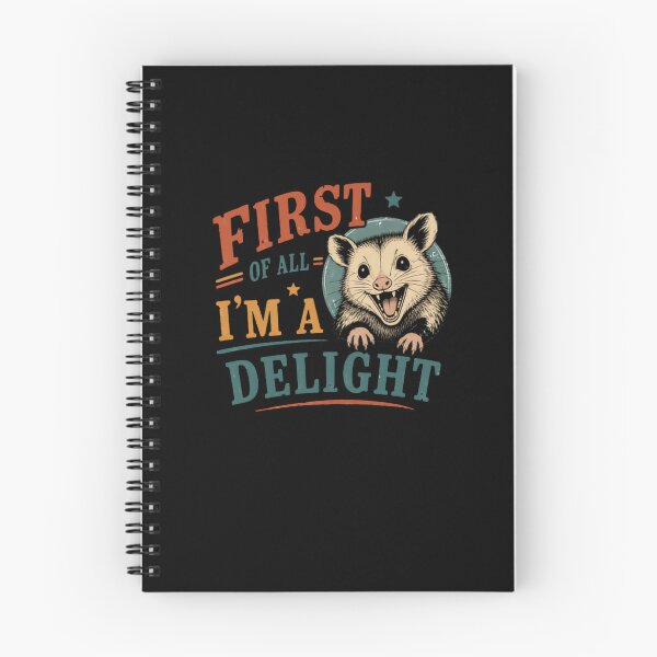 Item preview, First Of All I'm A Delight Opossum Wildlife Lover designed and sold by JonesFlora2025.