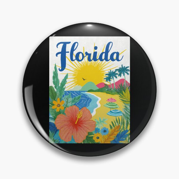 Item preview, Florida postcard designed and sold by MendaciousMina.