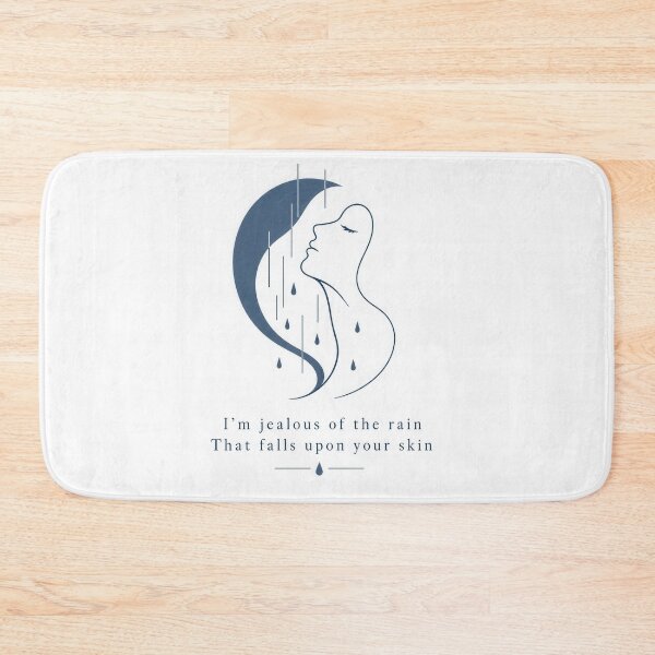 Item preview, I Am Jealous Of The Rain The Falls Upon Your Skin  designed and sold by Amsterdam Shop.