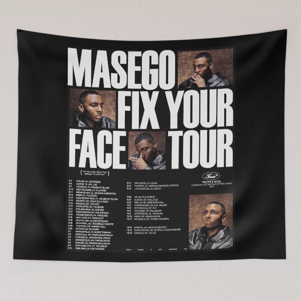 Item preview, Masego Fix Your Face Tour designed and sold by richmaria92.