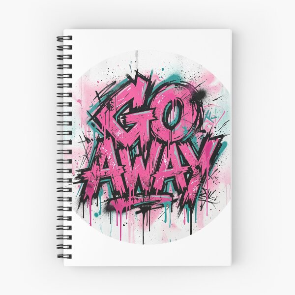 Item preview, Go Away Graffiti  designed and sold by PagonDragon.