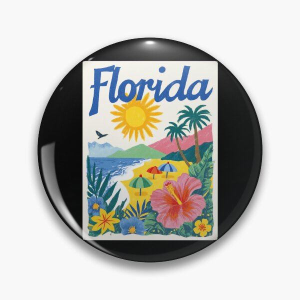 Item preview, Florida postcard designed and sold by MendaciousMina.