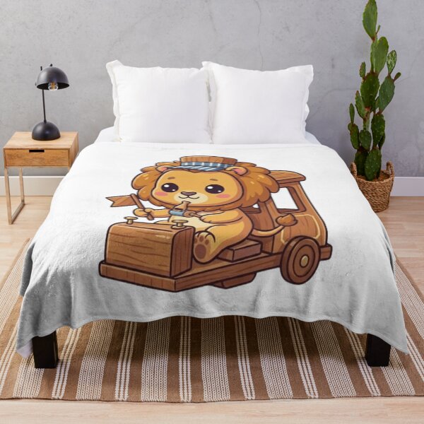 Item preview, Cute Lion Train Conductor designed and sold by Ella_Sketch.