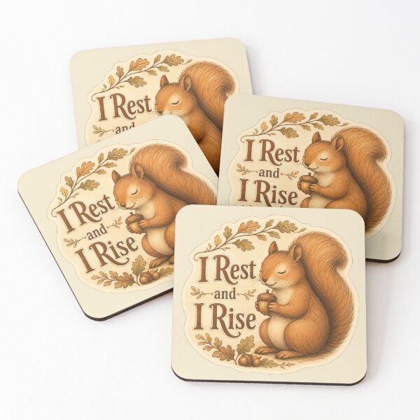Item preview, Rest and Rise Squirrel designed and sold by ChirpInc.