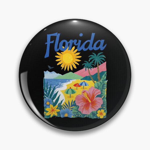 Item preview, Florida postcard designed and sold by MendaciousMina.
