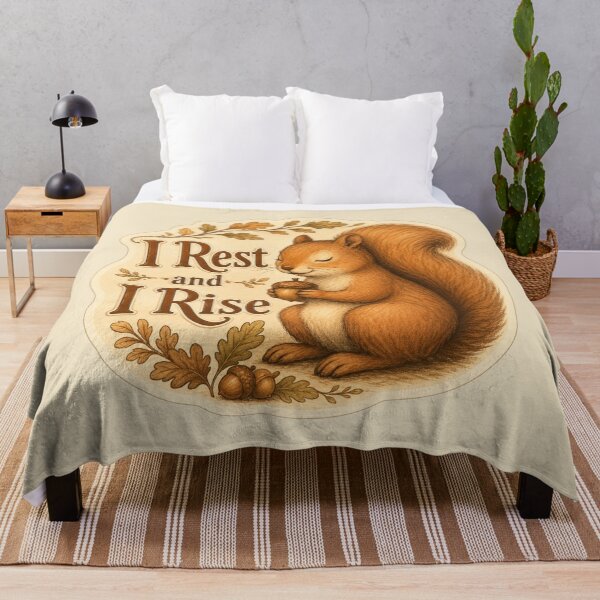 Item preview, Rest and Rise Squirrel designed and sold by ChirpInc.
