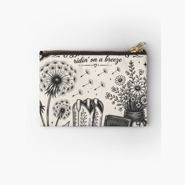 Item preview, Dandelion, Vintage Wildflower, Indie Folk Style, Cowgirl Boots Gift, Country Aesthetic designed and sold by Sprinkle12345.