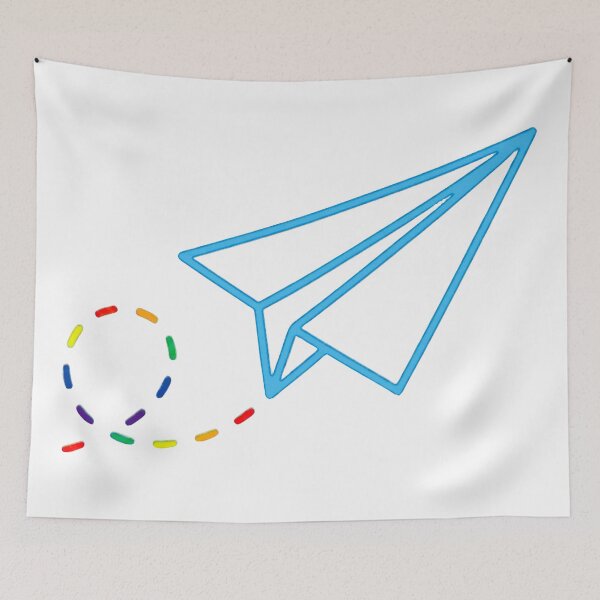Item preview, Rainbow Airplane ? designed and sold by Ellie&CharChar&Evy.