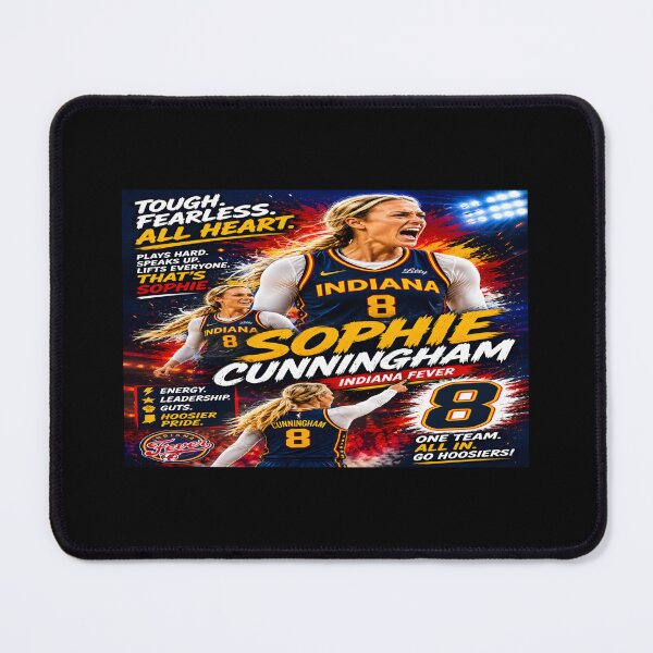 Item preview, Sophie Cunningham Fan Art – Indiana Fever Basketball | Tough Fearless All Heart designed and sold by MAJCO-ART.