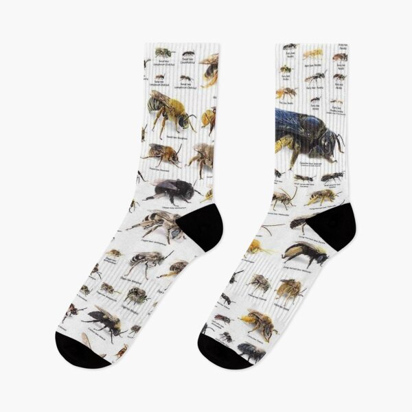 Item preview, Types of bees  designed and sold by soulsurferart.