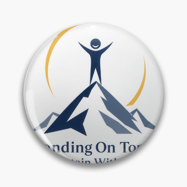 Item preview, Standing On Top Of A Mountain With A Smile designed and sold by Amsterdam Shop.
