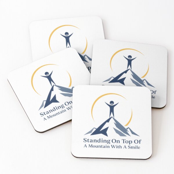 Item preview, Standing On Top Of A Mountain With A Smile designed and sold by Amsterdam Shop.