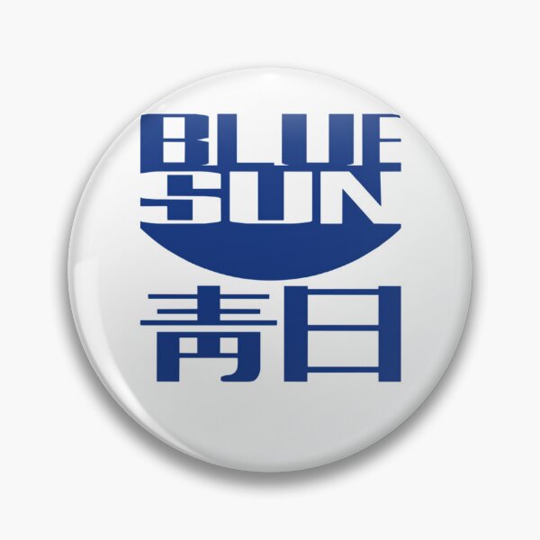 Item preview, Blue Sun Bold Typography with Asian Characters designed and sold by A Better Day.