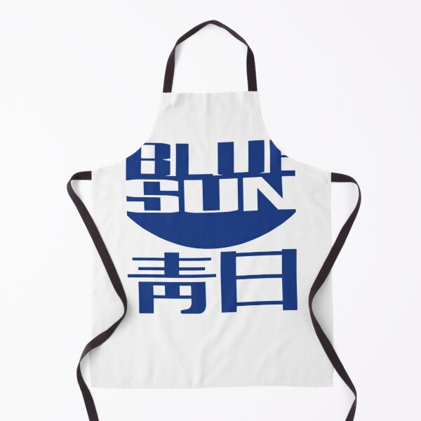 Item preview, Blue Sun Bold Typography with Asian Characters designed and sold by A Better Day.