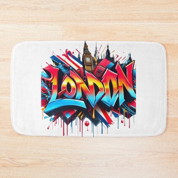 Item preview, London Graffiti Art – Color Explosion Street Style designed and sold by ROVVI.