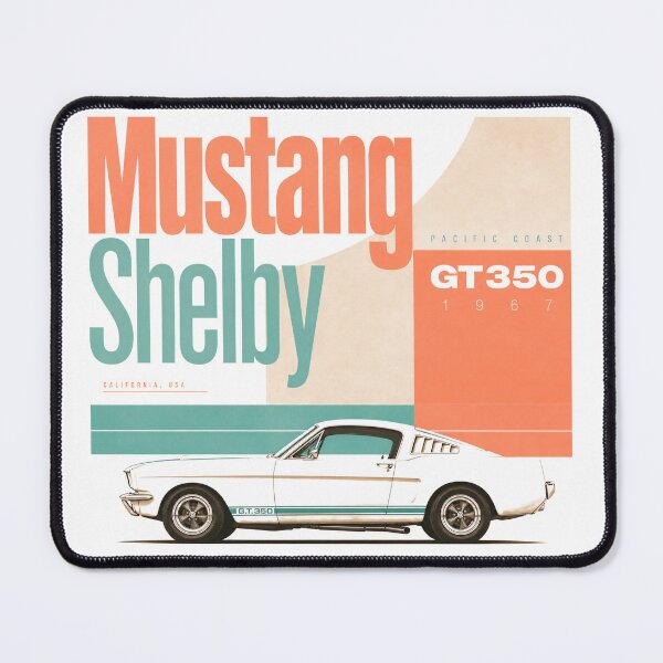 Item preview, 1967 GT350 Mustang Shelby Fastback Vintage Retro California Edition designed and sold by EdGraphy.