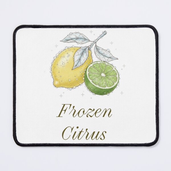 Item preview, Vintage Frosted Lemon and Lime Illustration - Cozy Botanical designed and sold by Cozy Aesthetic design .
