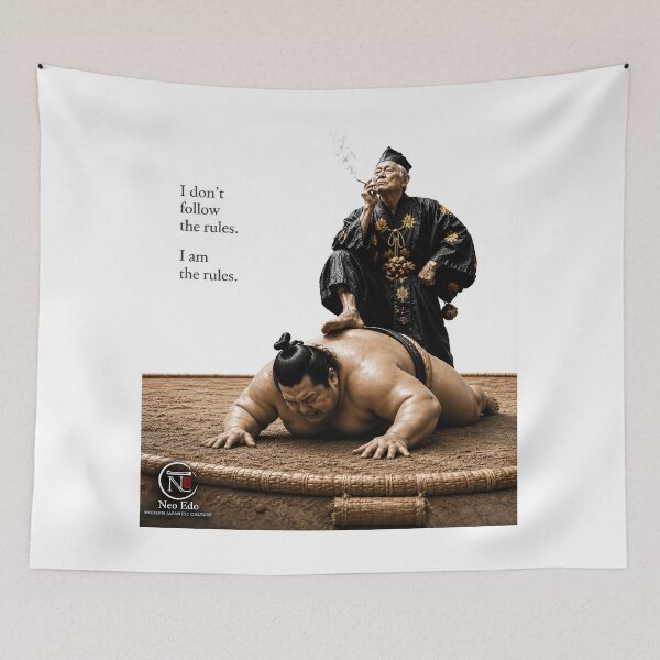 Item preview, Neo Edo Sumo | I Am the Rules designed and sold by Neo Edo Studio.