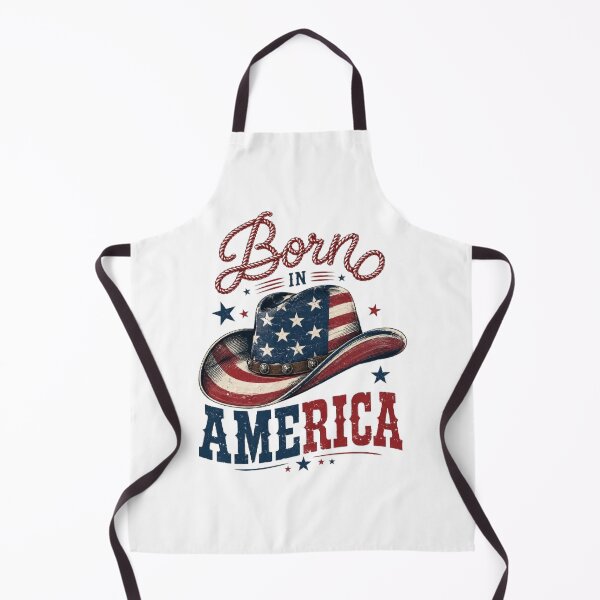 Item preview, Born in America Vintage Cowboy Hat Patriotic Western Design  designed and sold by AveniaOficial.