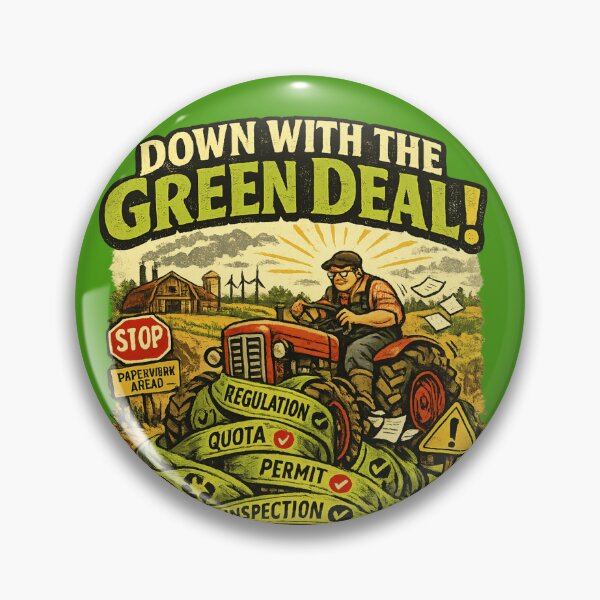 Item preview, Down with the Green Deal designed and sold by  ViralVisionsCreating .
