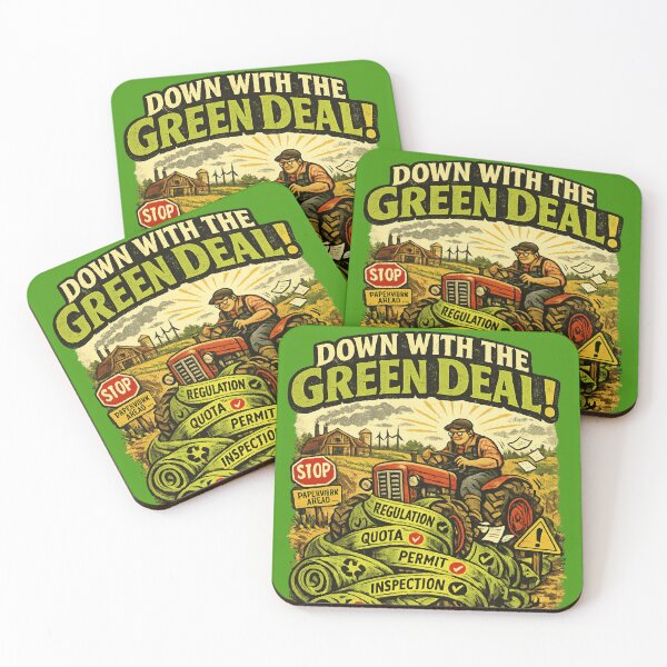 Item preview, Down with the Green Deal designed and sold by  ViralVisionsCreating .