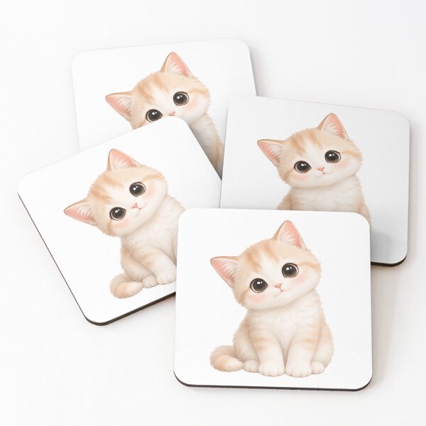 Item preview, Golden Curious Kitten designed and sold by apex.vibe.