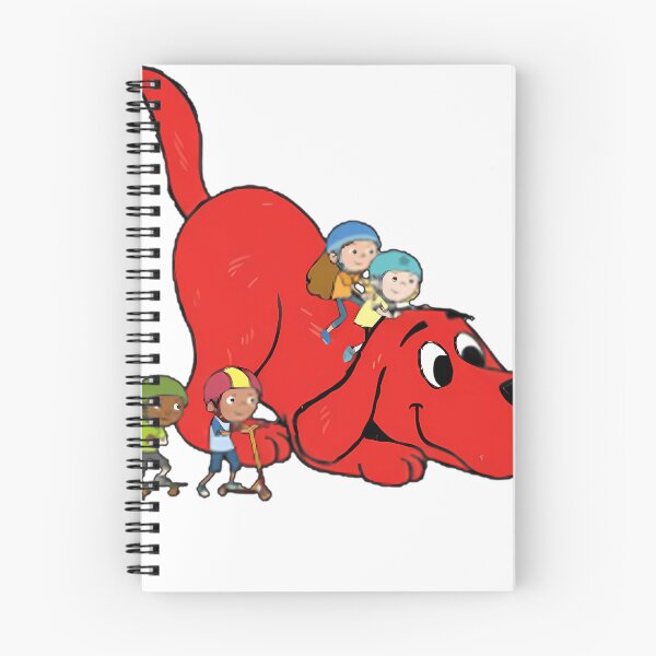 Item preview, Giant Red Dog Carrying Kids on Scooter and Skateboard designed and sold by A Better Day.