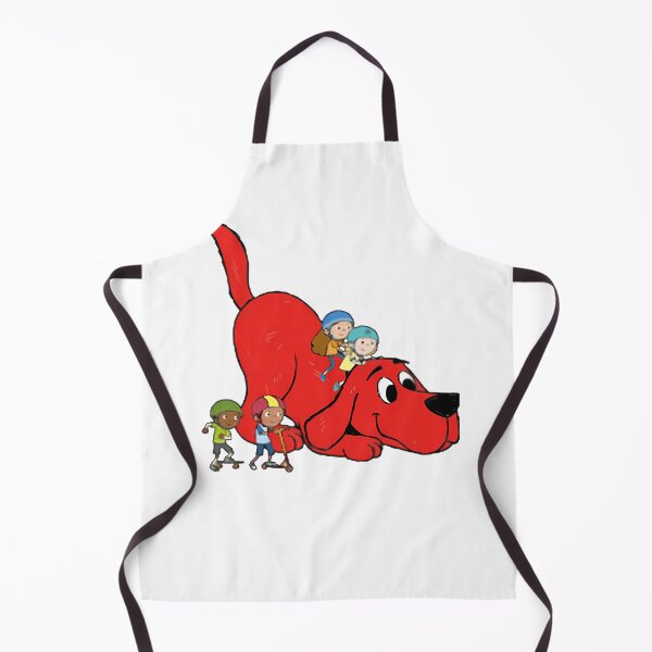 Item preview, Giant Red Dog Carrying Kids on Scooter and Skateboard designed and sold by A Better Day.