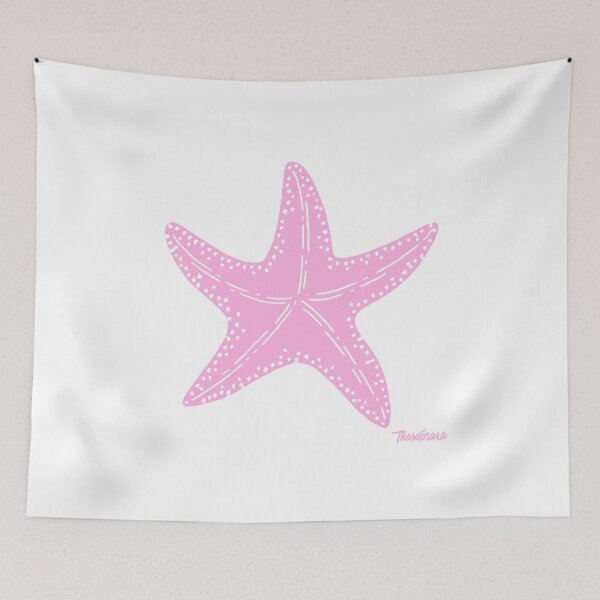 Item preview, Cute Pink Starfish - Star of the Sea designed and sold by Theselinara.