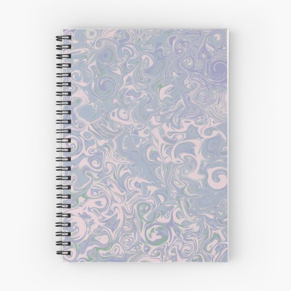 Item preview, Dreamy Pastel Marble Swirl Pattern | Lavender & Blue Abstract Seamless Design designed and sold by StudiobyTara.