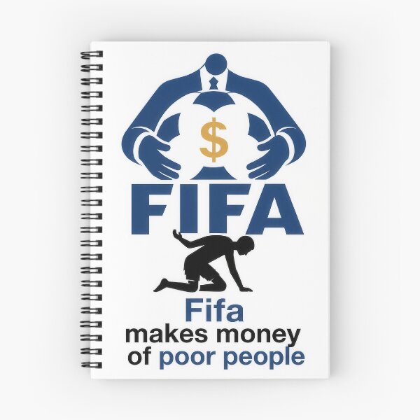 Item preview, Fifa Makes Money Of Poor People designed and sold by Amsterdam Shop.