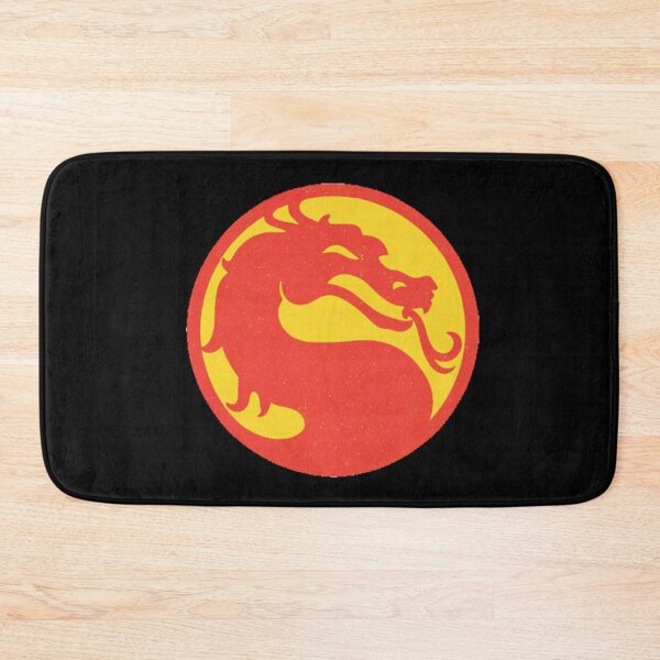 Item preview, Mortal Kombat – Red dragon on a yellow background designed and sold by Wawan35200.